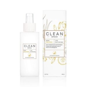 CLEAN SPACE 5 OZ FRESH LINENS LINEN & ROOM SPRAY, NEW SEALED IN BOX